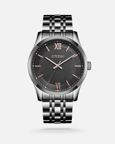 Classic grey men's watch