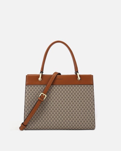 A practical women's bag in brown