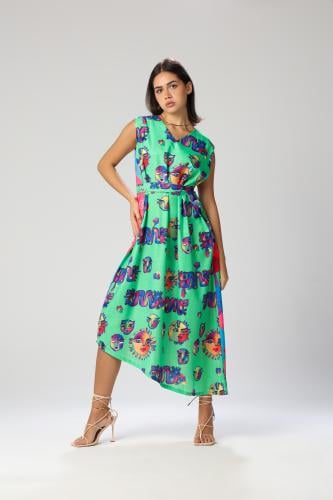 Green dress