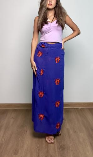 Wrap skirt crab