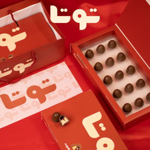 توتا شوكلت بلجيكي تشيز توت