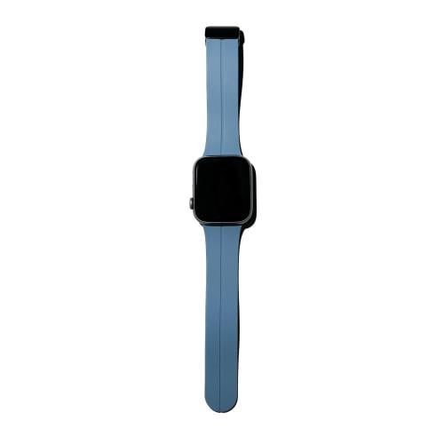Light Blue rubber strap