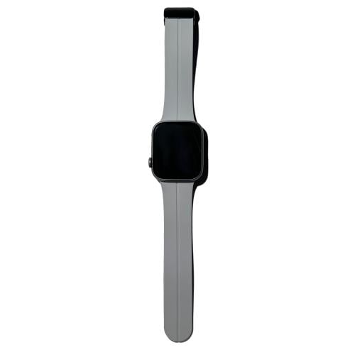 Nardo grey rubber strap