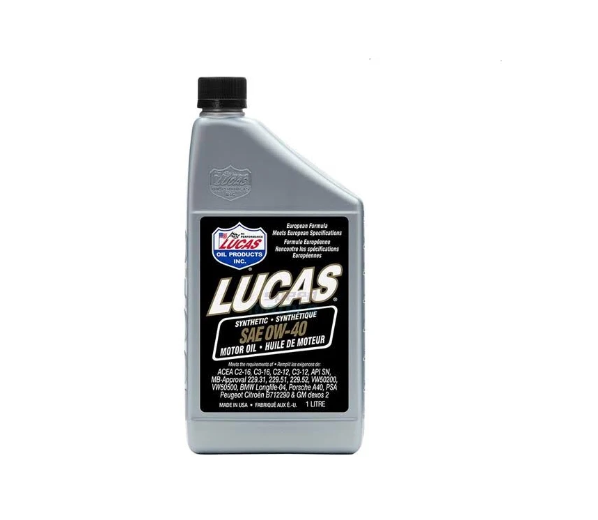 صورة كرتون زيت لوكاس 0w40 عالي الجودة للمحرك
