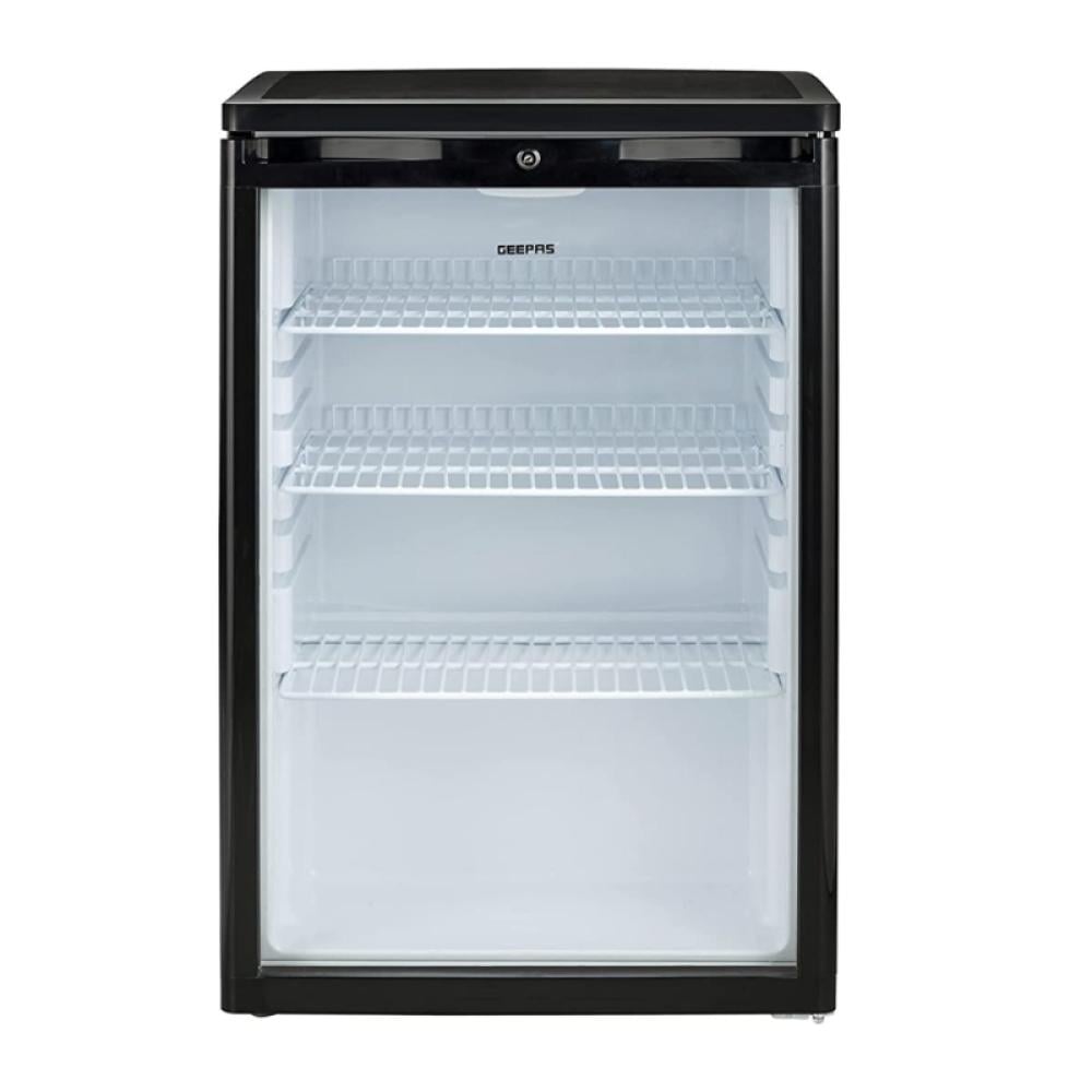 ثلاجة عرض زجاج جيباس 165 لتر GSC1601BE