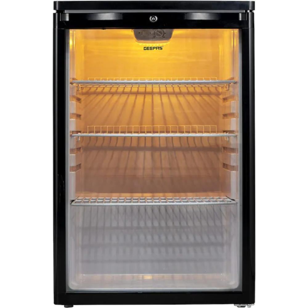 ثلاجة عرض زجاج جيباس 165 لتر GSC1601BE