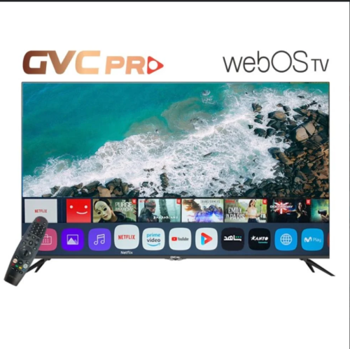 شاشة GVC PRO سمارت 65 بوصة مع رسيفر داخلي - نظام w...