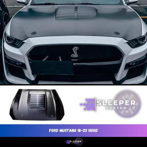 Ford Mustang 18-23 hood - موستنق