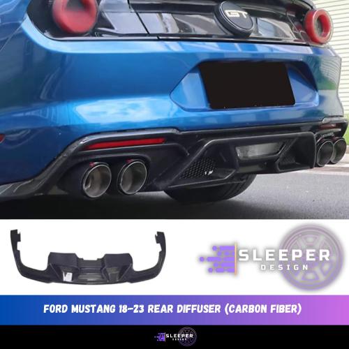 Ford Mustang 18-23 diffuser(carbon fiber) - موستنق