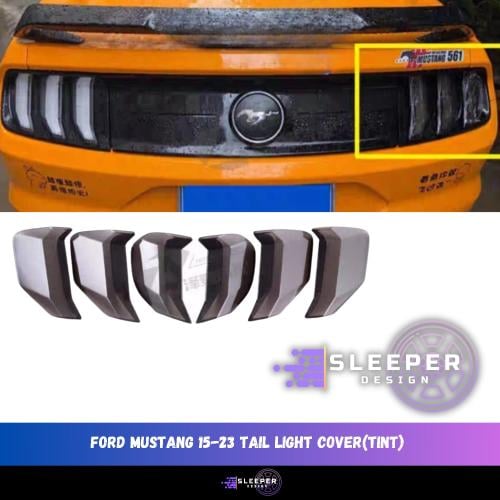 Ford Mustang 15-23 tail light cover(tint)