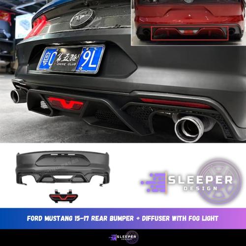 Mustang 15-17 rear bumper - موستنق