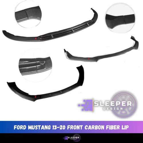 Ford Mustang 13-22 front lip(carbon fiber)