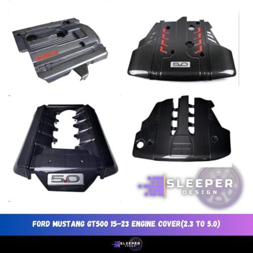 Ford Mustang 15-23 engine cover(carbon fiber)