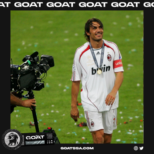 تيشيرت كلاسيك ميلان نسخة نهائي الابطال ( مالديني)