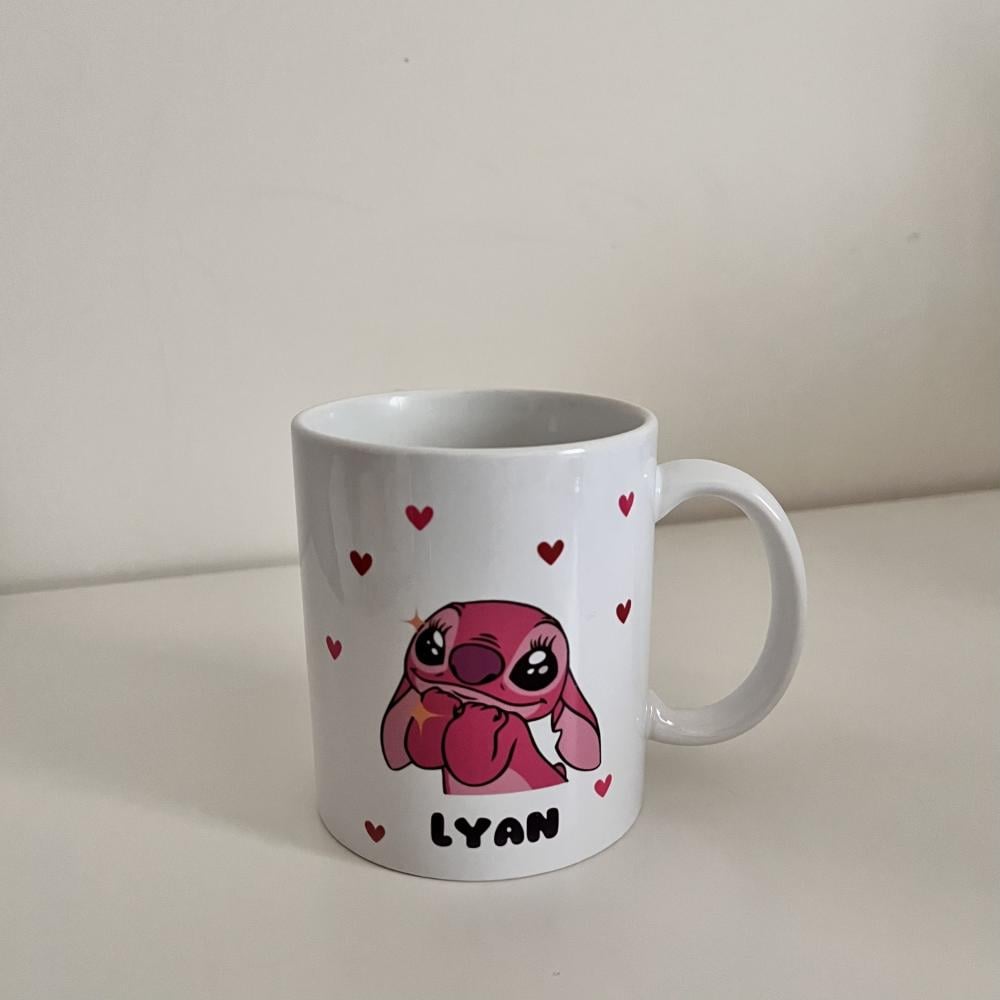 كوب انجل قلوب