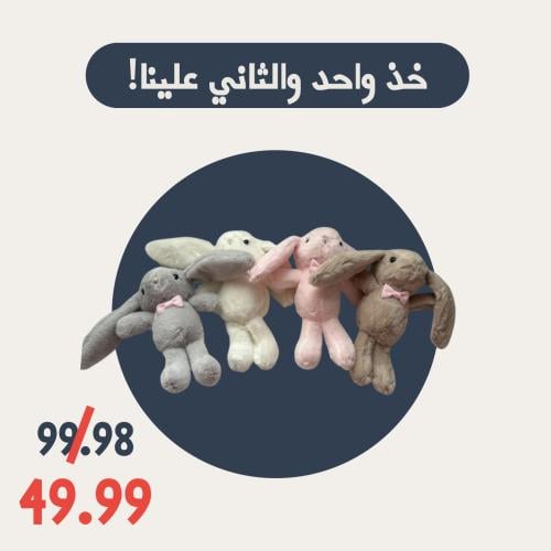 ارنوب بالاسم 1 + 1 مجانا