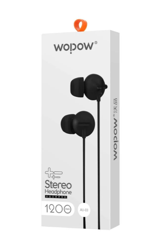 سماعة اذن ستريو سلكية WOPOW STEREO