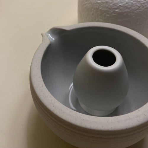 وعاء وحامل مخفق-Bowl and holder