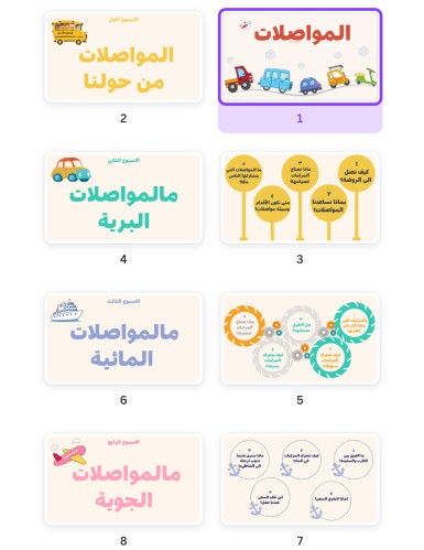 مفاهيم وحدة المواصلات