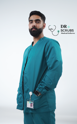 جاكيت رجالي تركوازي - Men's turquoise jacket
