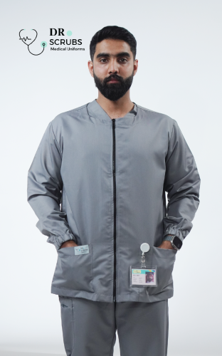 جاكيت رجالي رمادي - Men's grey jacket