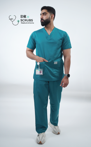 سكراب رجالي تركوازي - Turquoise men's scrubs