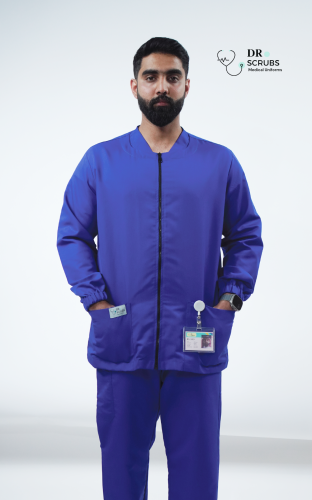 جاكيت رجالي أزرق - Men's blue jacket