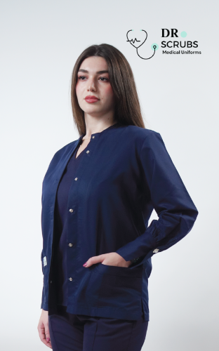 جاكيت نسائي كحلي - Navy blue women's jacket