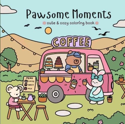 كتاب تلوين Pawsome Moments