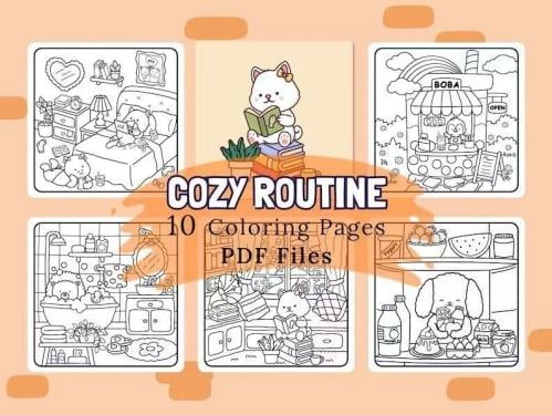 كتاب تلوين Kikys Coloring
