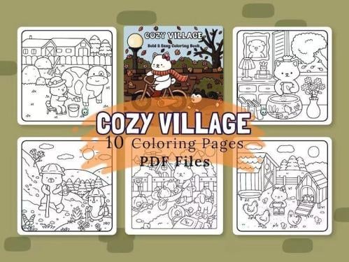 كتاب تلوين Kikys Coloring
