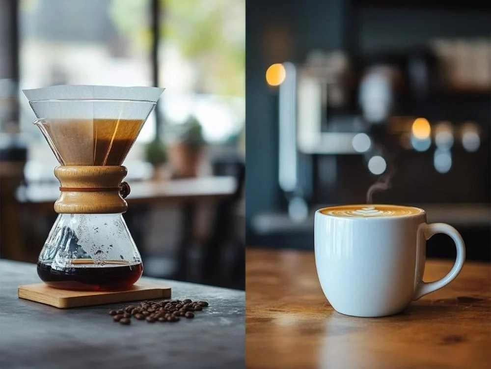 الفرق بين القهوة المختصة والتجارية وطريقة التحضير