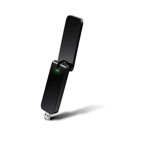 محول Wi-Fi USB ثنائي النطاق عالي السرعة - 1300Mbps...