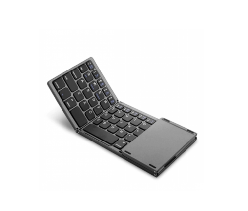 كيبورد محمول قابل للطي يعمل مع الهواتف والأجهزة اللوحية - Bluetooth Wireless Keyboard}}