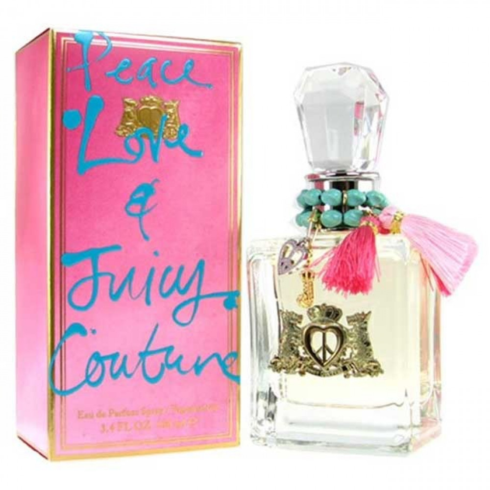 Juicy Couture - Peace Love \u0026 - Perfume - yellow flower center - Yellow  Flower Center