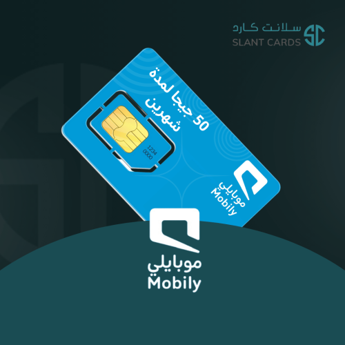 انترنت 50 جيجا لمدة شهرين