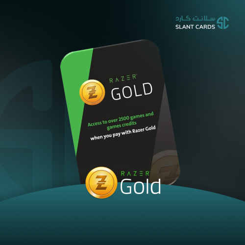 بطاقة ريزر قولد 10$ Razer Gold Global