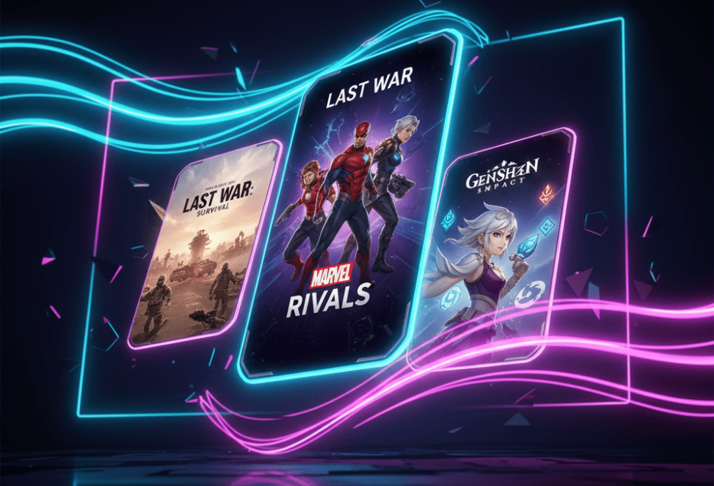 ألعاب الترند في 2026: كيف تتصدر القائمة في Last War و Marvel Rivals؟