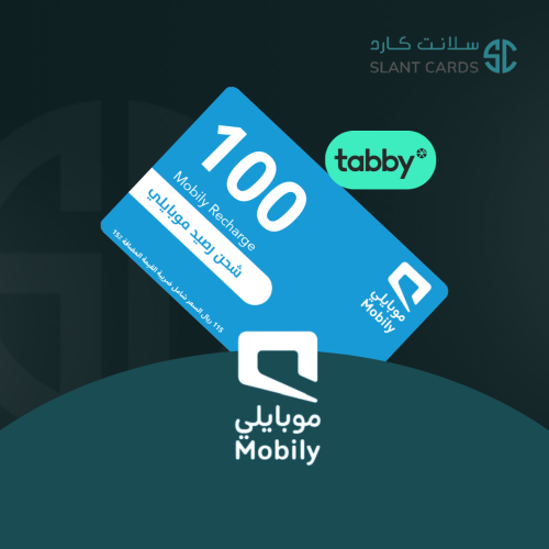 بطاقة موبايلي 100 ريال بالتقسيط