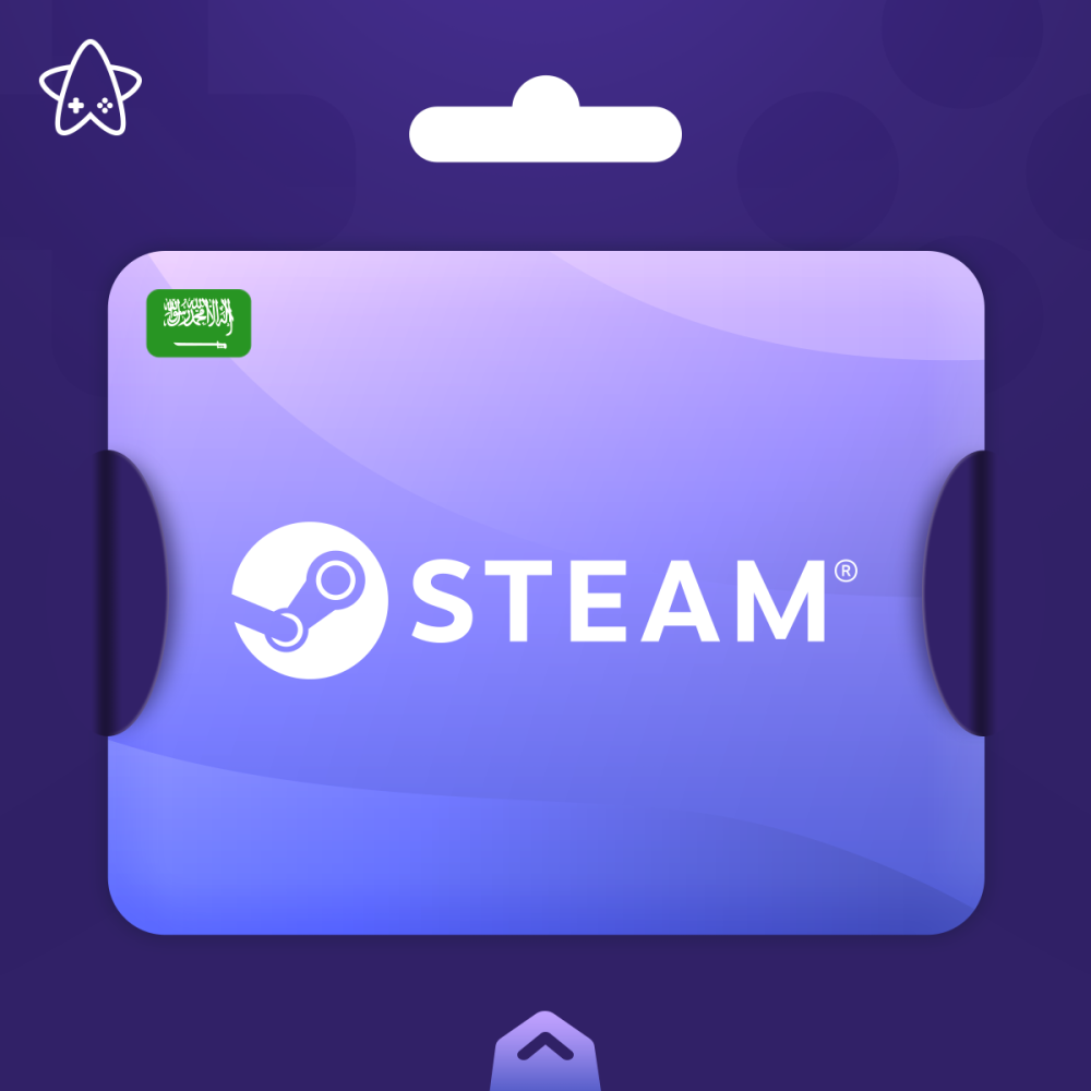 بطاقة ستيم 200 ريال المتجر السعودي | Steam KSA Wallet