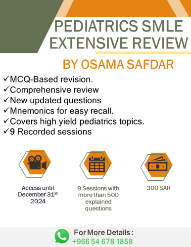 Recordings of Pediatrics SMLE Extensive review