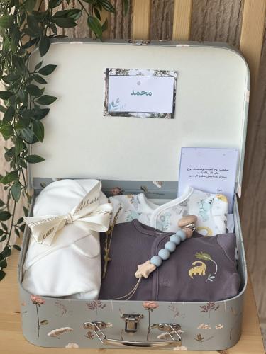 شنطة ماماز اند باباز الرمادي