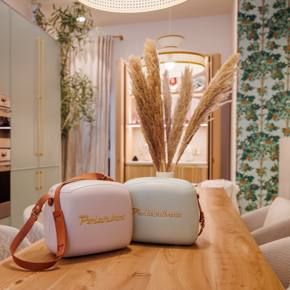Polarbox® Urban Retro Cooler Bag Matcha Gold 6L - Jalsatak for 
