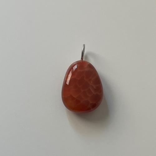 تعليقة سلسلة حجر الكارنيليان - Carnelian Pendant