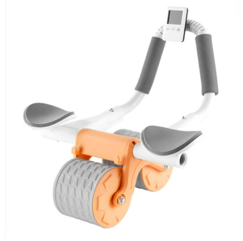 عجلة تمارين البطن الدوارة رباعية الأبعاد  هي الأداة المثلى لتقوية عضلات  البطن والظهر والجسم الأساسية