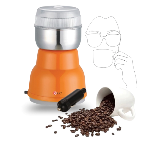 مطحنة قهوة للسيارة 160 واط متعدد الاستخدام مطحنة بن DLC-CG4399