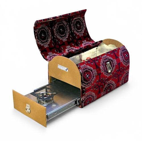 مركة جلسة بعين غاز وطاولة ، بتصميم فريد وشكل أنيق وذافة وحجم عجيب بمساحة تخزين صغيرة