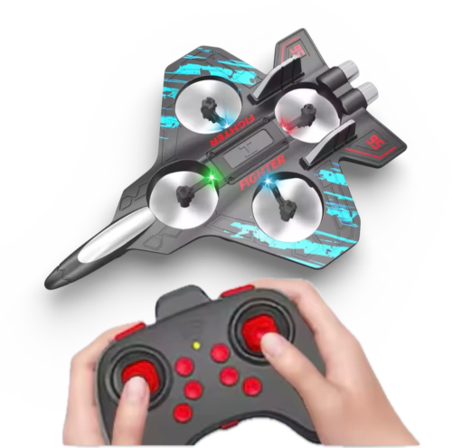 طائرة درون بهلوانية بالتحكم عن بعد بتصميم مضاد للاصطدام و أضواء RGB ، هي الخيار الأفضل لعشاق الحركات البهلوانية