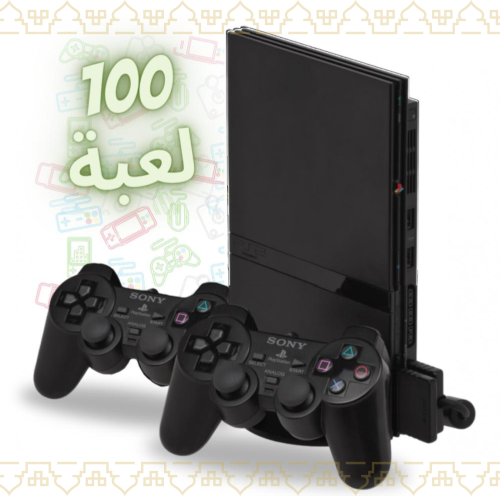 سوني 2 معدل ب 100 لعبة ا PS2 ا ويوجد ميموري كارد ل...