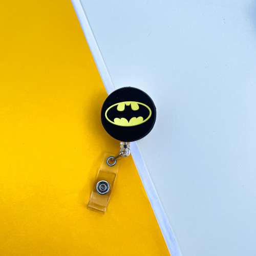 حاملة بطائق بكرة باتمان - ID reel badge holder Batt man - La